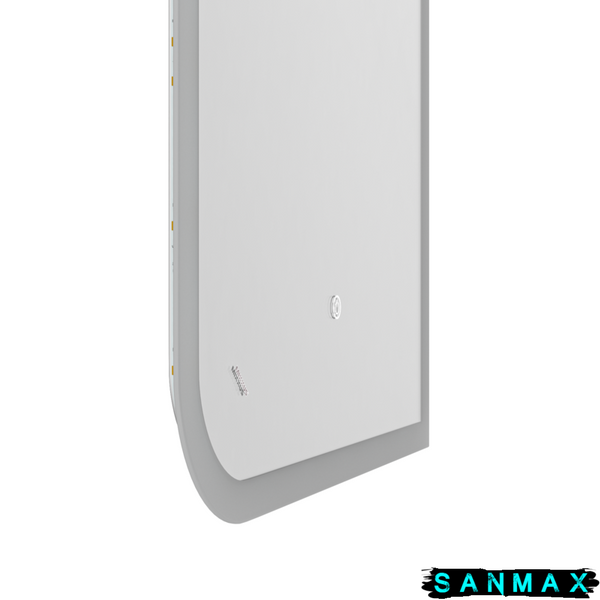 Дзеркало Mixxus Premium Bevel MA02-90x65-Reverse (Led Touch, Anti-fog, димер (3-6,5kK)) (MP6641) MP6641 фото