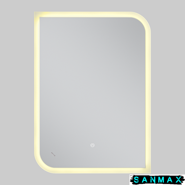 Дзеркало Mixxus Premium Bevel MA02-90x65-Reverse (Led Touch, Anti-fog, димер (3-6,5kK)) (MP6641) MP6641 фото