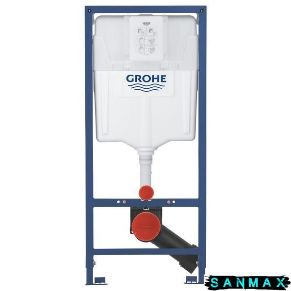 Інсталяційний комплект пневмо Grohe Set Унітаз Ellipse-0301-T3 + Інсталяція 38536001 + панель 38732000 (38536001ELLIPS0301T3) 38536001ELLIPS0301T3 фото