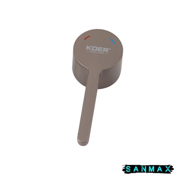 Змішувач для умивальника вбудований Koer KB-16029-07 Графіт (KR5953) KR5953 фото