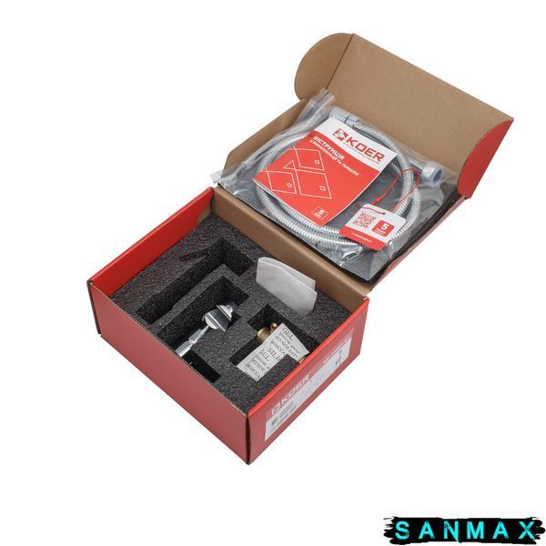 Змішувач для гігієнічного душу Koer KB-23029-01 Хром (KR5484) KR5484 фото