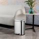 Відро для сміття з плавним закриттям прямокутне Mixxus Premium Style-TC0305 SS Color 5л колір нержавійка (MI7060) MI7060 фото 8