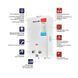 Газова колонка димохідна Mixxus 10 л Gwh-0110 Basic Біла (WH0022) WH0022 фото 7