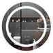 Дзеркало Mixxus Plain MC03-60 з Led Touch, Anti-fog, димером, регулюванням яскравості (MI6662) MI6662 фото 1