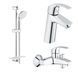 Комплект змішувачів для ванної кімнати Grohe Eurosmart New (UA123246M0) UA123246M0 фото 1