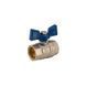Кран кульовий 3/4 БГГ Вода Koer KR.217.B Синій метелик (KR2720) KR2720 фото 4