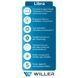 Бойлер Willer 30л EVH30DRI Libra плоский універсальний сухий тен 2 кВт (EVH30DRI-Libra) EVH30DRI-Libra фото 9