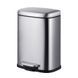 Відро для сміття з плавним закриттям прямокутне Mixxus Premium Style-TC0305 SS Color 5л колір нержавійка (MI7060) MI7060 фото 6
