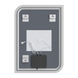 Дзеркало Mixxus Premium Bevel MA02-90x65-Reverse (Led Touch, Anti-fog, димер (3-6,5kK)) (MP6641) MP6641 фото 8