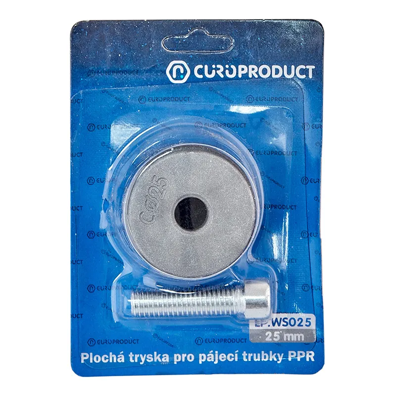 Насадка плоска для паяльника Europroduct EP.WS025 PPR труб 25mm (EP6099) EP6099 фото