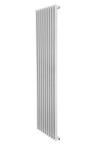Вертикальний дизайнерський радіатор опалення Arttidesing Pesaro 10/1800/360/50 білий матовий PE.10.180.36.5.W фото