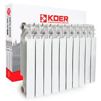 Радіатор біметалевий Koer 100 Bimetal-500 Royal (KR4957) KR4957 фото