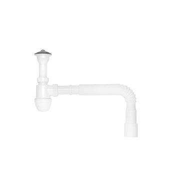 Сифон для раковини Kroner KRP - TB01 1 1/2"х40/50 мм CV032059 фото