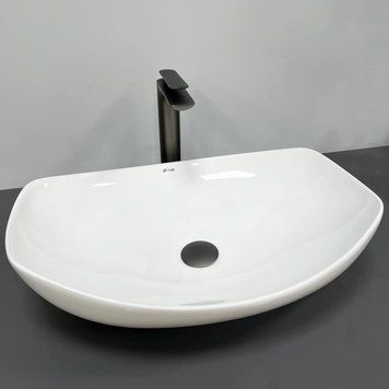 Умивальник накладний Vbi Ostini Білий VBI-012601 фото