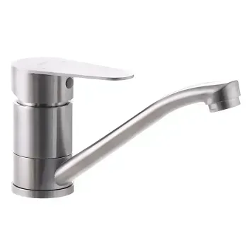 Змішувач для умивальника Champion ASA-004-15cm Нерж (CH6564) CH6564 фото