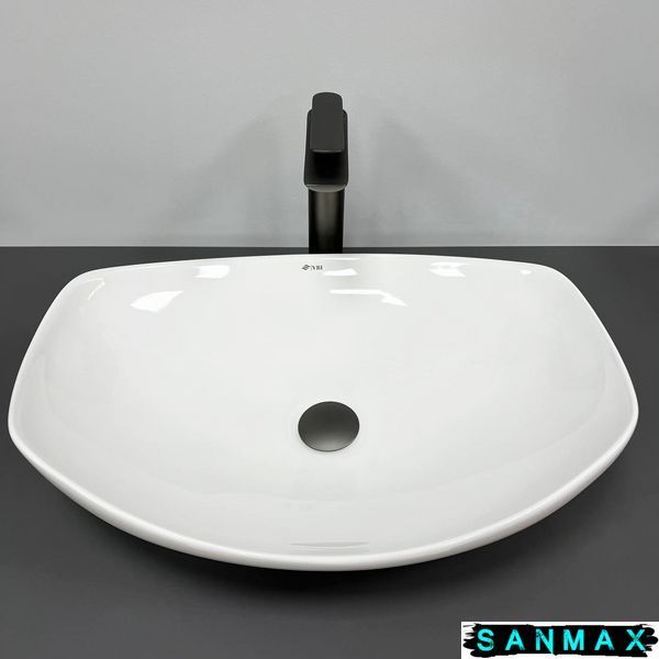 Умивальник накладний Vbi Ostini Білий VBI-012601 фото