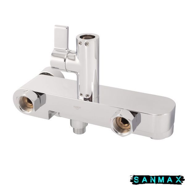 Душова система зі змішувачем Koer KB-56030-01, 3 функції Хром (KR5427) KR5427 фото