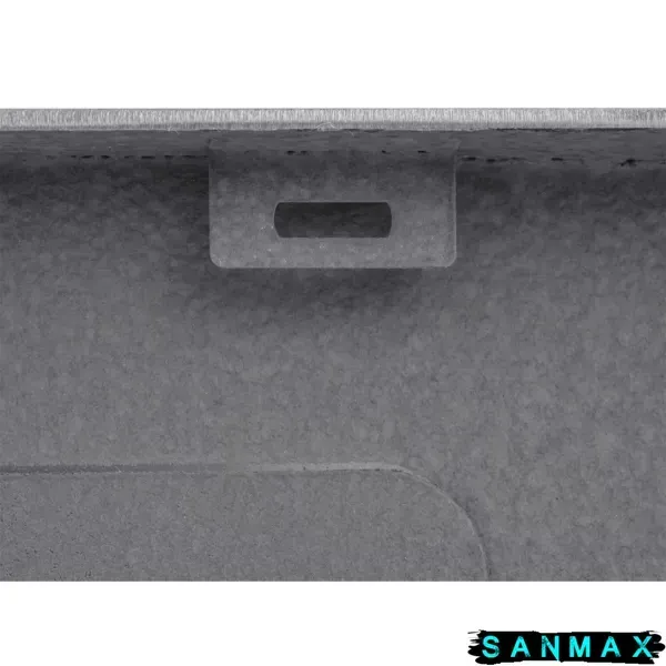 Кухонна інтегрована мийка Kroner Schwarze 7844HM PVD 3,0/1,0 мм CV025277 фото