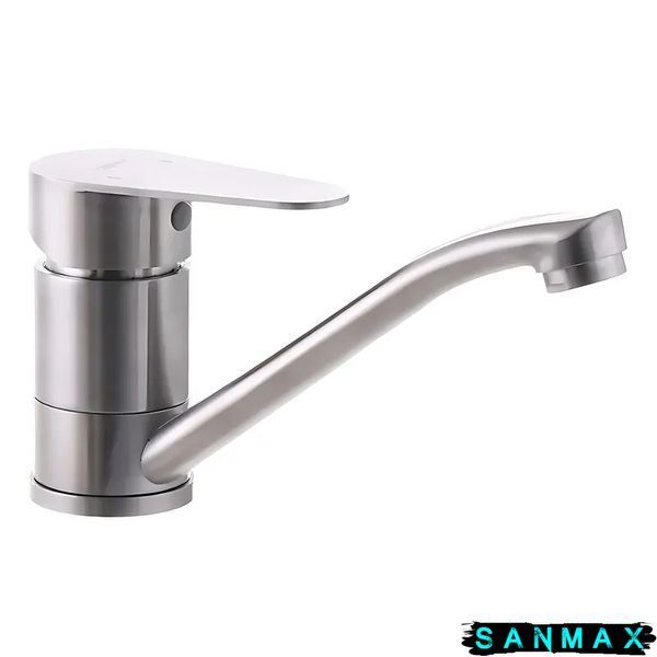 Змішувач для умивальника Champion ASA-004-15cm Нерж (CH6564) CH6564 фото