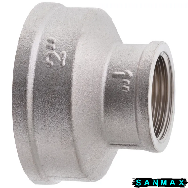 Муфта нікельована 1x2 Koer KF.C1020 (KF0025) KF0025 фото