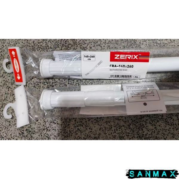 Штанга телескопічна Zerix CRA-140x260 (алюміній) (ZX4999) ZX4999 фото