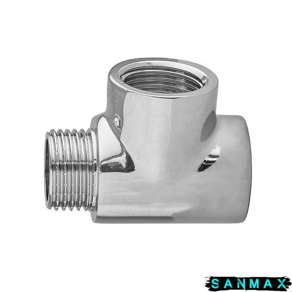 Трійник редукційний Koer KF.T06FFM.CHR - 1/2" FFМ хром (KR5622) KR5622 фото