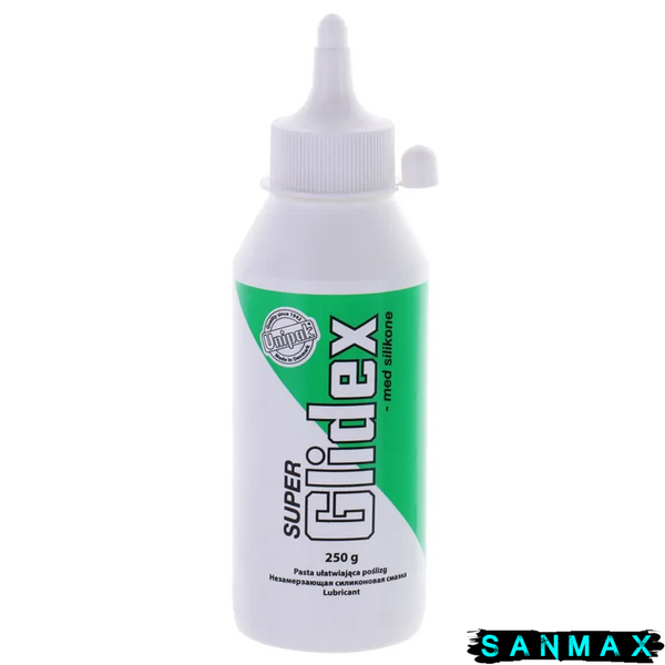 Мастильний склад для збірки каналіз.Unipak Super Glidex 250г. (В пляшці) (UP0576) UP0576 фото