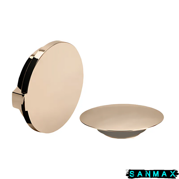 Комплект накладок до сифону для ванни Koer BD-04-12 1 1/2'' напівавтомат Золото (KR5445) KR5445 фото