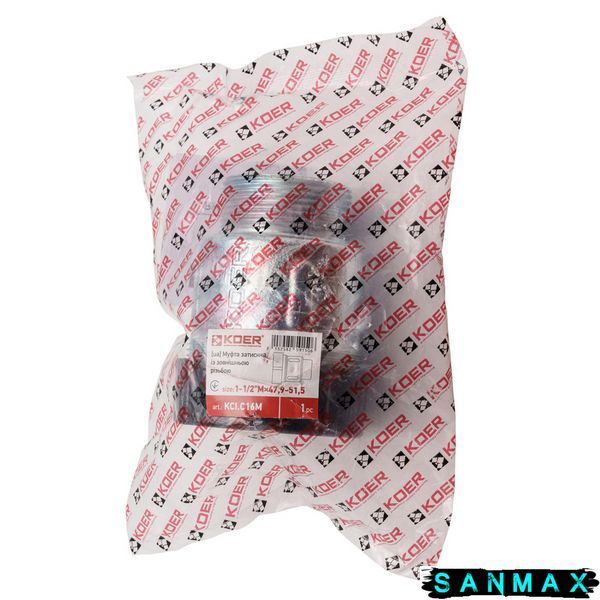 Муфта затискна із зовнішньою різьбою Koer KCI.C16M - 1 1/2"Мx47,9-51,5 (KR5915) KR5915 фото