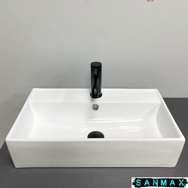 Умивальник накладний Vbi Tavernola Білий VBI-015506 фото