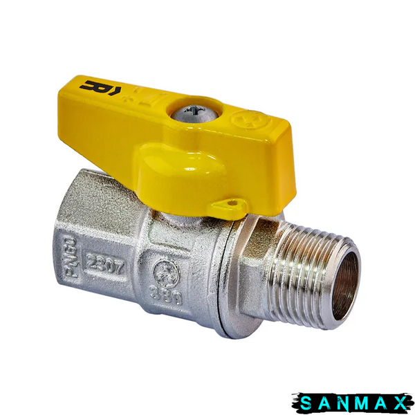 Кран кульовий 1/2 БГШ Газ Roho R111-050G (RO0241) RO0241 фото