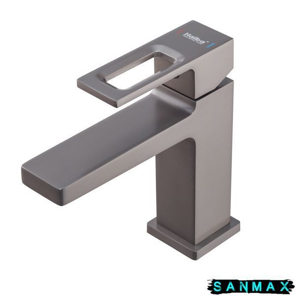 Змішувач для умивальника Haiba Kant 001 Графіт (HB9664) HB9664 фото
