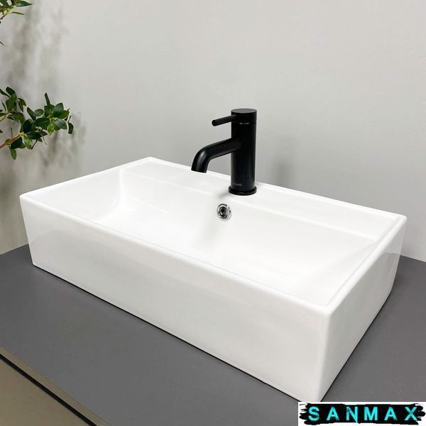 Умивальник накладний Vbi Tavernola Білий VBI-015506 фото