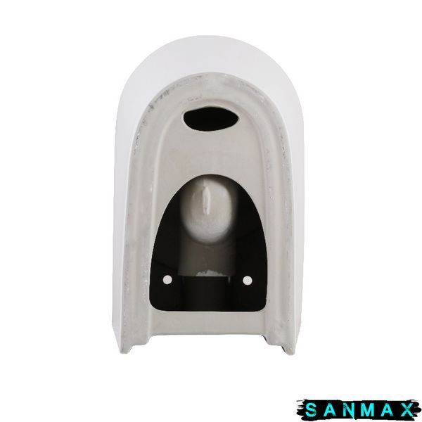Унітаз підлоговий безбачковий Mixxus Premium Bevel-0702-T3 555х365х410mm система змиву Tornado 3.0 (MP6715) MP6715 фото