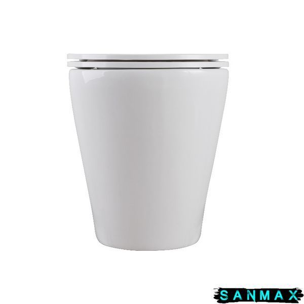 Унітаз підлоговий безбачковий Mixxus Premium Bevel-0702-T3 555х365х410mm система змиву Tornado 3.0 (MP6715) MP6715 фото