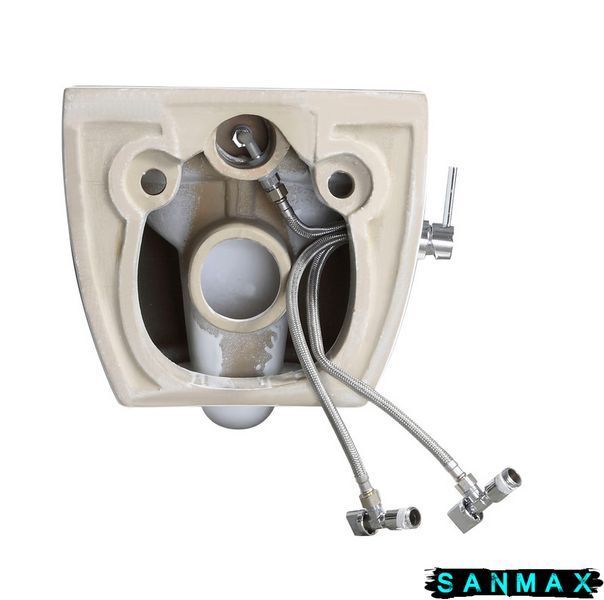 Унітаз-біде підвісний Mixxus Premium Ellipse-1301-R 500x365x350mm система змиву Rimless (MP6659) MP6659 фото