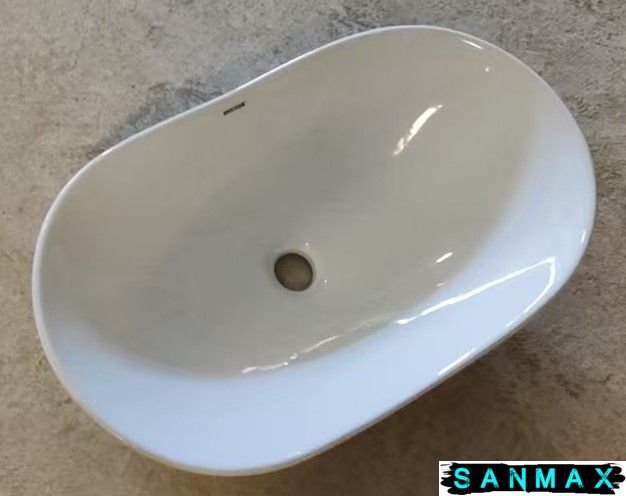 Раковина накладна Mixxus Premium Wave-0105 620х360х160mm (MP6555) MP6555 фото