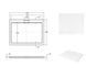 Піддон прямокутний Besco Axim UltraSlim 120x90 + сифон BAX-129-P фото 6
