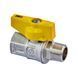 Кран кульовий 1/2 БГШ Газ Roho R111-050G (RO0241) RO0241 фото 2