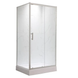 Душова кабіна з низьким піддоном Mixxus Hard SCT01-120x80x198-TR Chrome New прозоре скло 5мм (MI8428) MI8428 фото 1