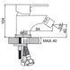 Змішувач для біде Ledeme LM5003 (LL0602) LL0602 фото 2