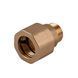 З`єднання зажимне пряме для труби &Oslash;22мм 1/2&Prime;З латунне LS332S OPTIMUM 000031015 фото 3