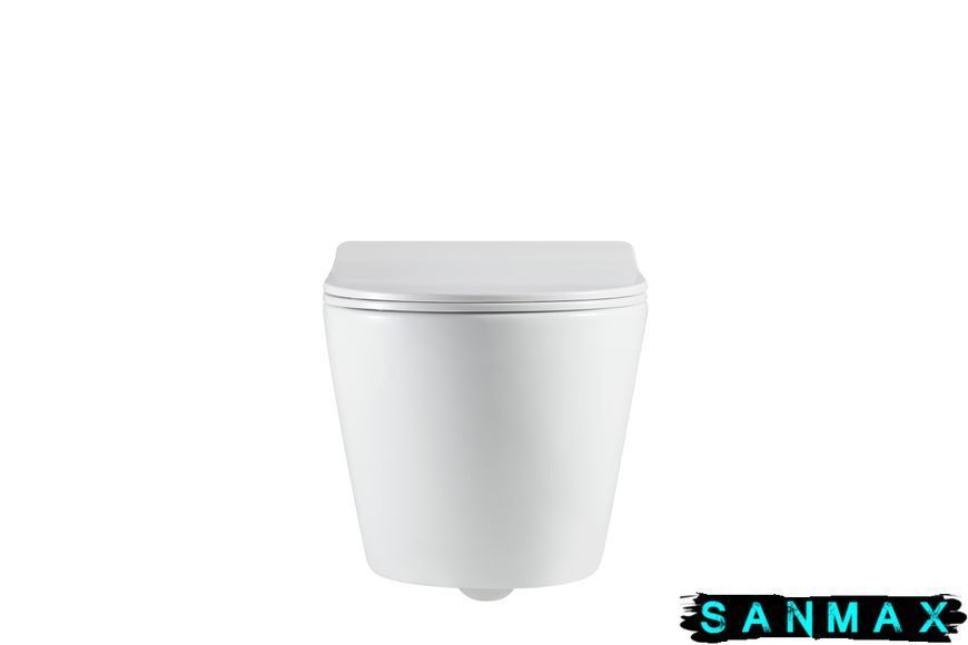 Унітаз підвісний Mixxus Premium Ellipse-0301-T3 495x365x365mm, система змиву Tornado 3.0 (MP6461) MP6461 фото