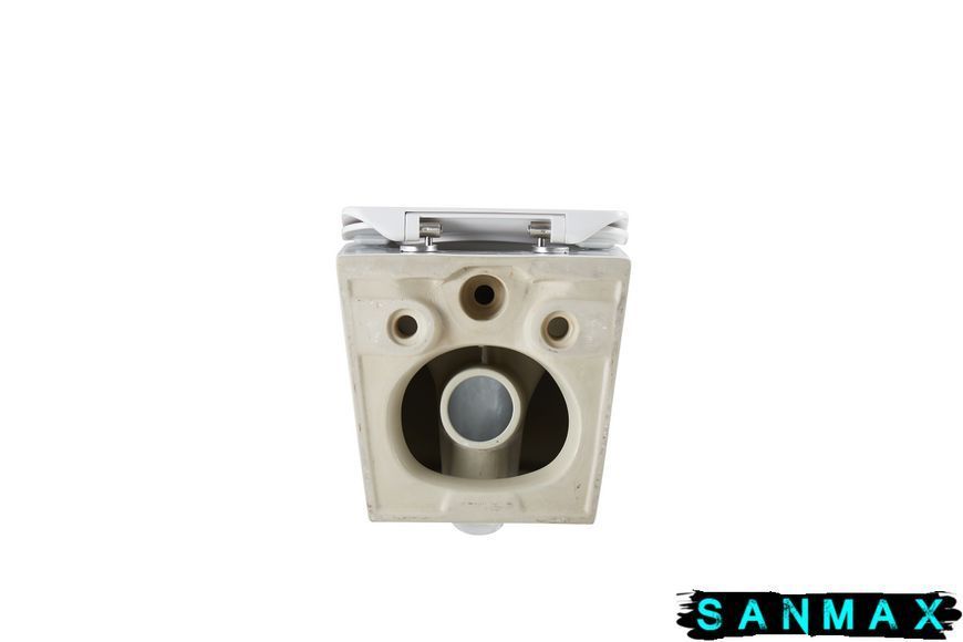 Унітаз підвісний Mixxus Premium Ellipse-0301-T3 495x365x365mm, система змиву Tornado 3.0 (MP6461) MP6461 фото