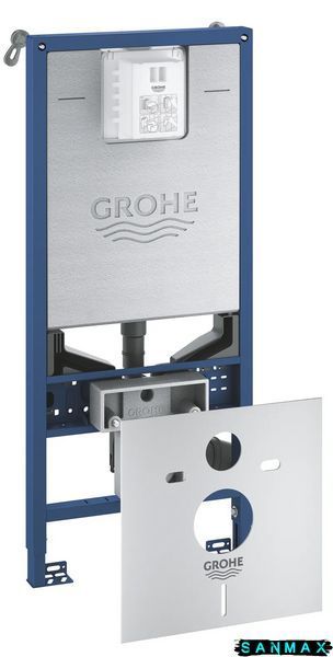Інсталяція для унітазу пневмо Grohe Rapid SL кріпленн прокладка без панелі (39598000) 39598000 фото