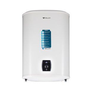 Бойлер Willer 50л EVH50DRI Libra плоский універсальний сухий тен 2 кВт (EVH50DRI-Libra) EVH50DRI-Libra фото