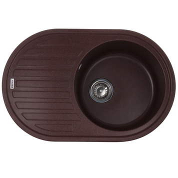 Мийка кухонна Zerix ZS-7750R-12 Коричнева (ZX4560) ZX4560 фото