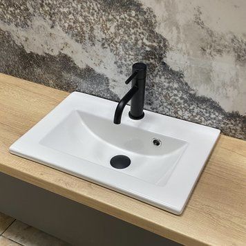 Умивальник врізний Vbi Teora 50 Білий VBI-018050 фото