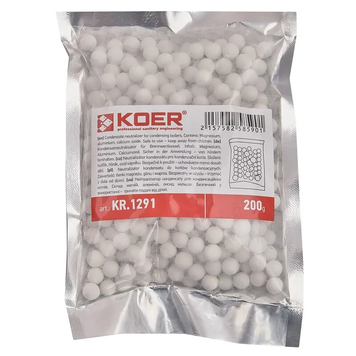 Нейтралізатор конденсату котла Koer KR.1291 гранули 200g (KR5859) KR5859 фото