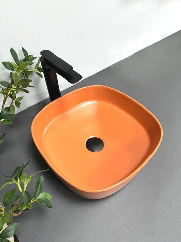 Умивальник накладний Vbi Arezzo Terracotta Матовий VBI-013204 фото